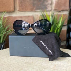 Club Monaco CM6506 Black Sunglasses